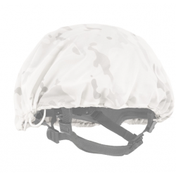 Winter camouflage helmet cover "Snezhok"